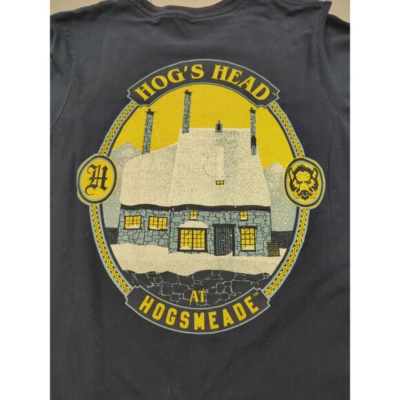 Harry Potter Navy Blue Hogs Head Hogsmeade Short Sleeve T-shirt Small - Picture 5 of 6